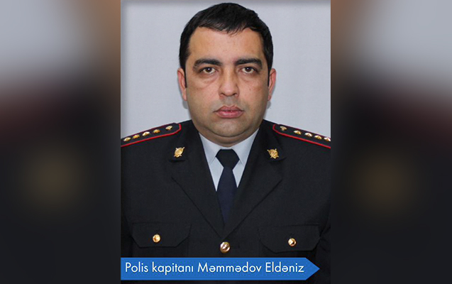 Bakıda əməliyyat zamanı həlak olan polis əməkdaşlarının - FOTOSU