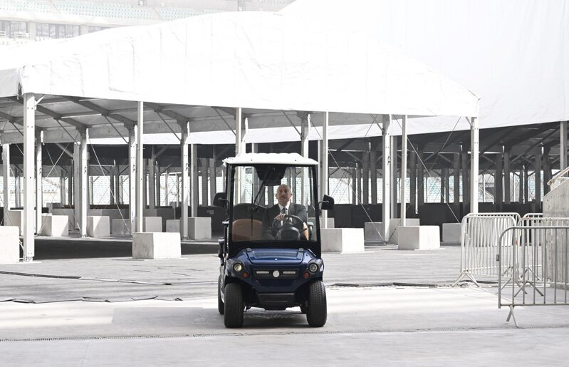 Prezident Bakı Olimpiya Stadionunda - FOTOLAR