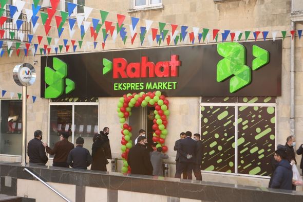 "Rahat Market" şəbəkəsinin daha bir filialı açıldı - FOTO