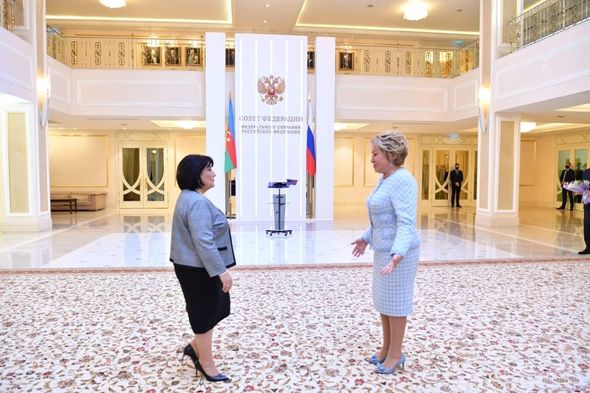 Valentina Matviyenko: Azərbaycan bizim üçün strateji tərəfdaş olub və belə olaraq da qalır - YENİLƏNİB + VİDEO