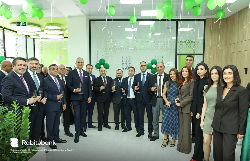 Rabitəbank 32-ci filialını Bakıxanovda açdı - FOTOLAR