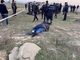 Oqtay Əliyevin vəfat etdiyi qəzadan FOTOLAR