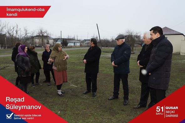 Rəşad Süleymanov görüşlərini davam etdirir - FOTO