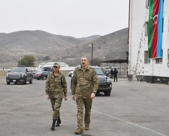 İlham Əliyev və Mehriban Əliyeva Füzuli, Cəbrayıl və Xudafərində - FOTO