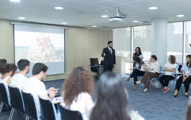 Unibank jurnalistlər üçün təlim təşkil etdi - FOTOLAR