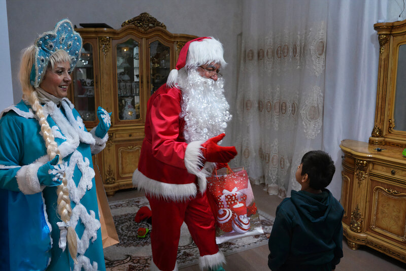 Kəlbəcərdə 32 ildən sonra ilk dəfə Yeni il şənliyi təşkil edilib - FOTOLAR