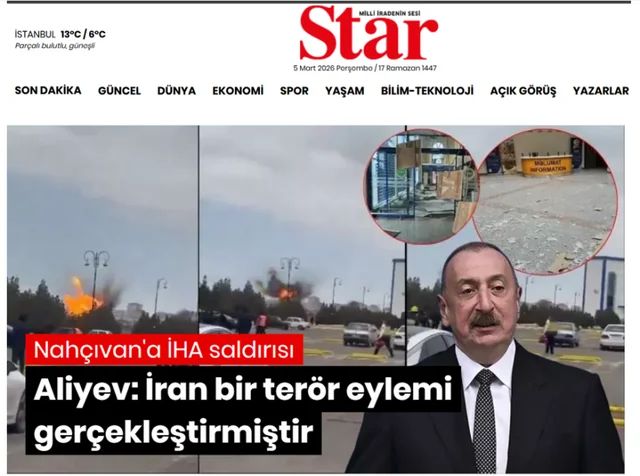 İlham Əliyevin İranın Azərbaycana dron hücumuna dair fikirləri dünya mediasının diqqət mərkəzindədir