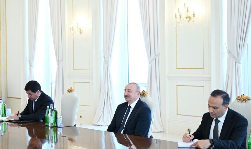 İlham Əliyev Bolqarıstan Milli Assambleyasının sədrini qəbul etdi