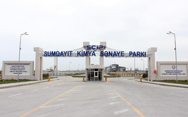 Sumq­ayıt Kimya Sənaye Pa­rkının yaradılmasınd­an 10 il ötür