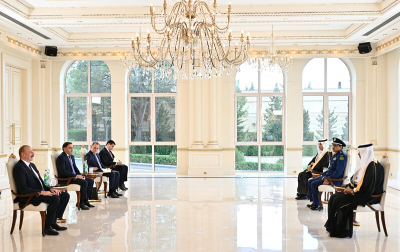 Prezident Səudiyyə Ərəbistanının yeni səfirinin etimadnaməsini qəbul etdi - FOTO