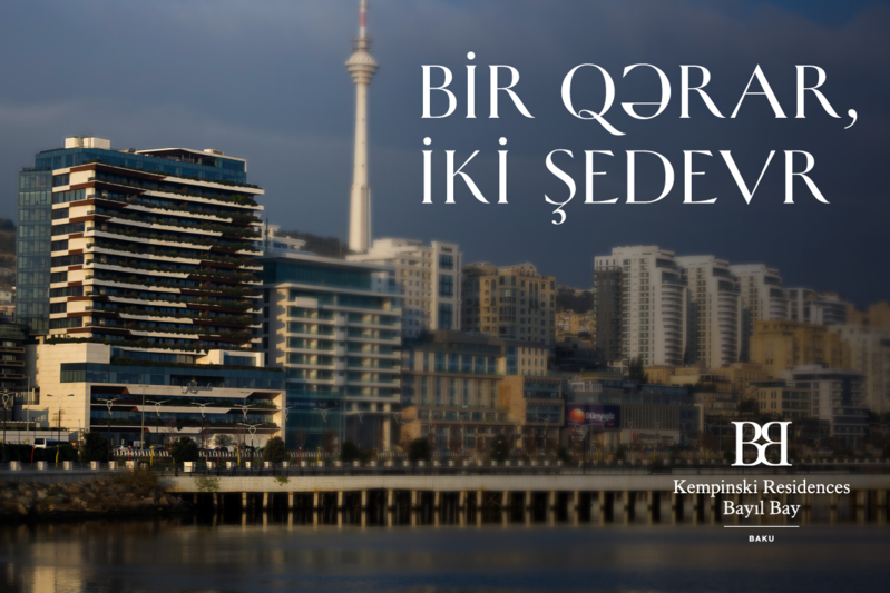 Kempinski Residences Bayıl Bay' layihəsindən mənzil alanlara Mercedes-Benz hədiyyə