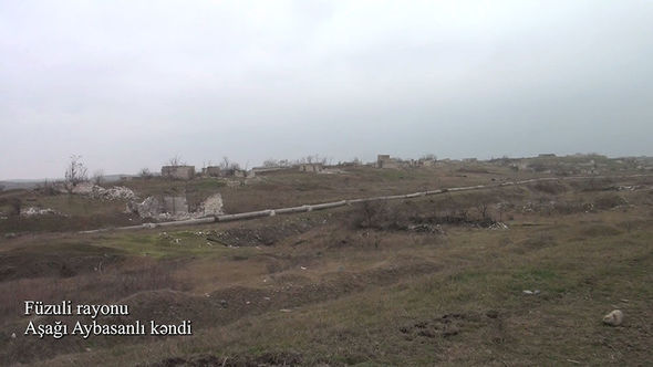 Füzuli rayonunun Aşağı Aybasanlı kəndindən görüntülər – FOTO/VİDEO