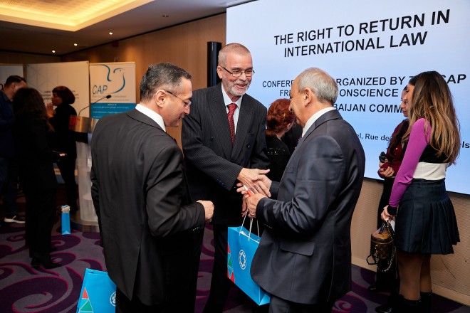 Brüsseldə Qərbi Azərbaycan mövzusunda konfrans keçirildi - FOTOLAR