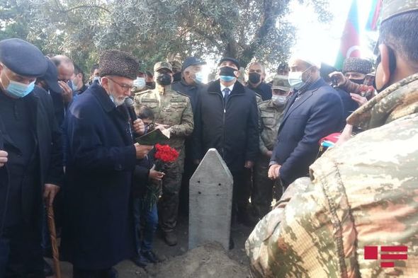 Şəhid polkovnik Babək Səmidli dəfn olunub - FOTO