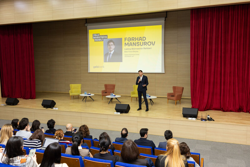 Yelo Bank-da ilk 'Yelo İnvestisiya Paneli' keçirildi - FOTOLAR