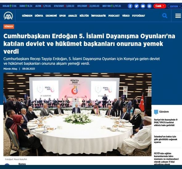İlham Əliyevin Konyaya səfəri Türkiyə mediası tərəfindən geniş işıqlandırılıb - FOTO