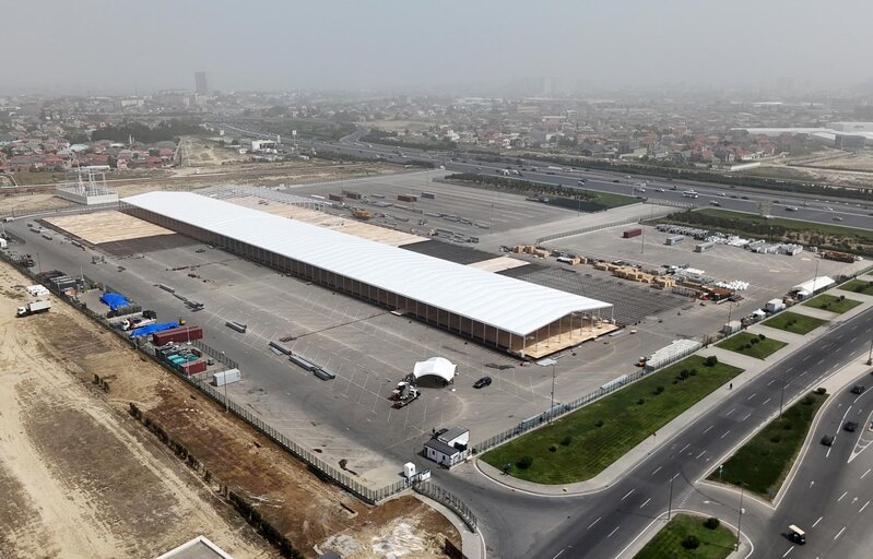 Prezident Bakı Olimpiya Stadionunda - FOTOLAR