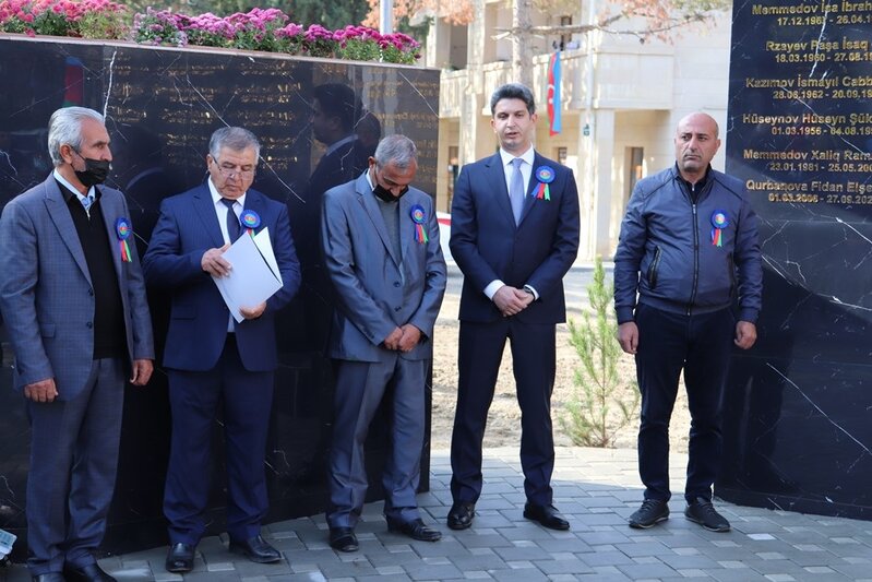 Memorial Abidə bulaq kompleksinin açılışı olub - FOTOLAR
