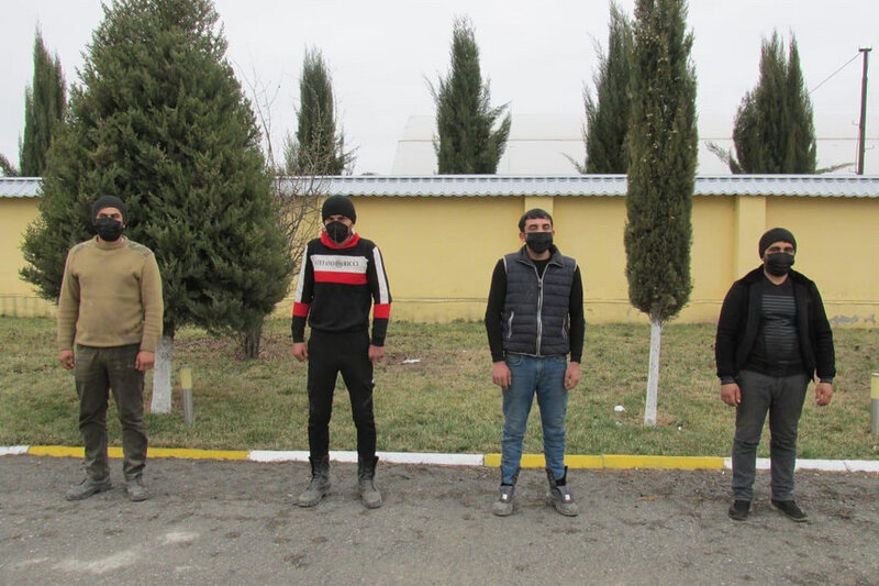 İşğaldan azad olunmuş ərazilərə keçməyə cəhd göstərən şəxslər saxlanıldı