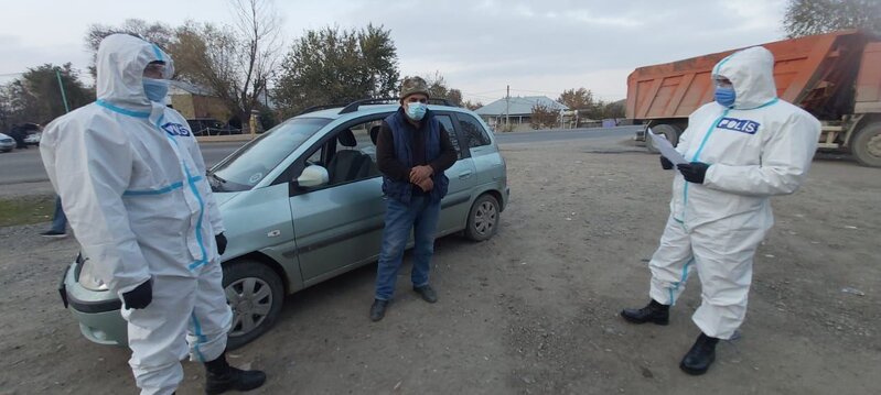 Ağstafada evdən icazəsiz çıxan koronavirus xəstələri saxlanılıb - FOTO - VİDEO