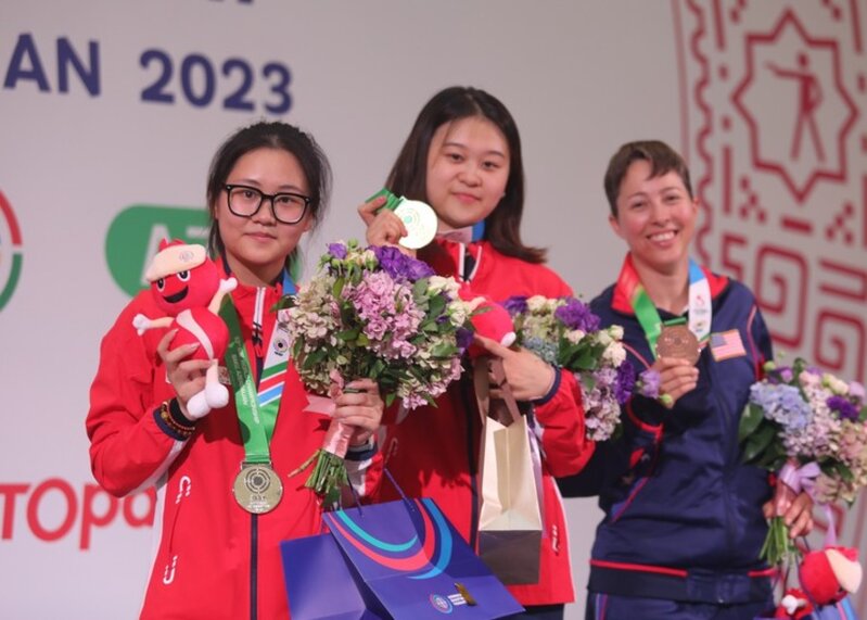 Bakıdakı dünya çempionatında növbəti medalçılar bəlli oldu - FOTOLAR