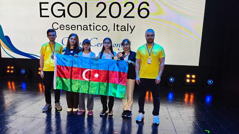 Azərbaycan məktəbliləri EGOI 2026-da iki medal qazanıblar