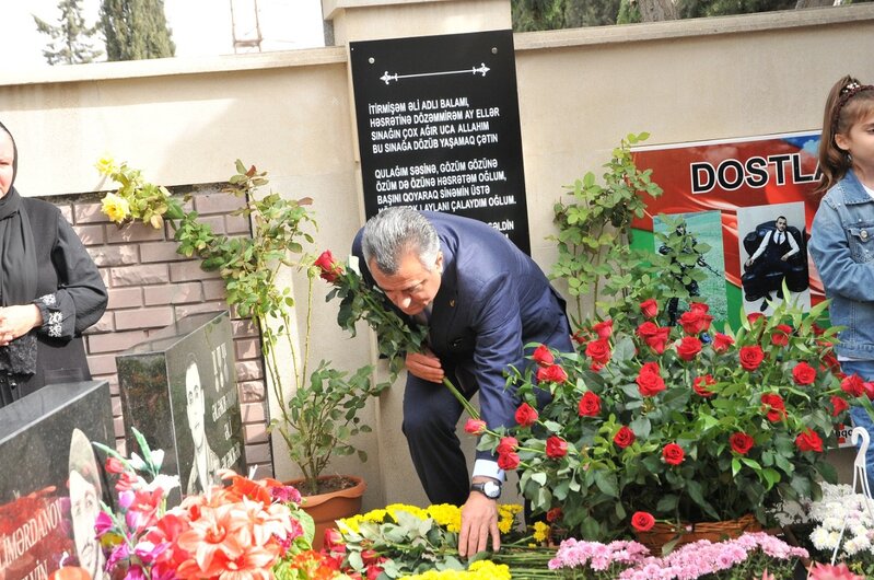 Abşeron rayonunda şəhidlər ildönümü günlərində yad edilib - FOTOLAR