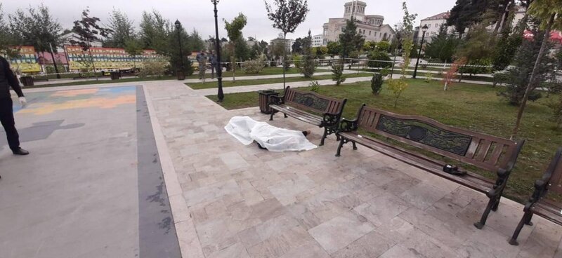 Xankəndidə 40 yaşlı separatçı özünü GÜLLƏLƏDİ - FOTO