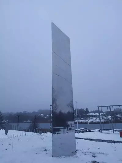 Məşhur monolitdən Rusiyada da peyda oldu - FOTO 