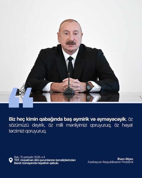İlham Əliyev dini liderlərə nə dedi? - Əsas mesajlar