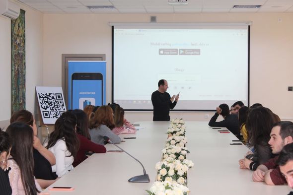 Azərbaycanda "Audiokitab" layihəsi təqdim olundu - FOTO