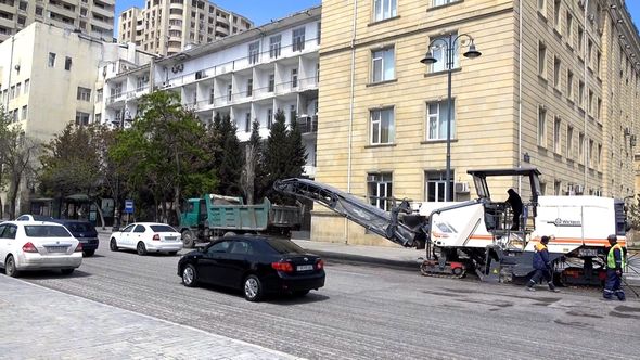 Bakıda yeni yol qovşağı yaradılır - FOTO/VİDEO