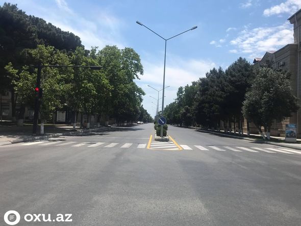 Sumqayıtda sərt karantin rejiminin ilk günü - FOTO/VİDEO