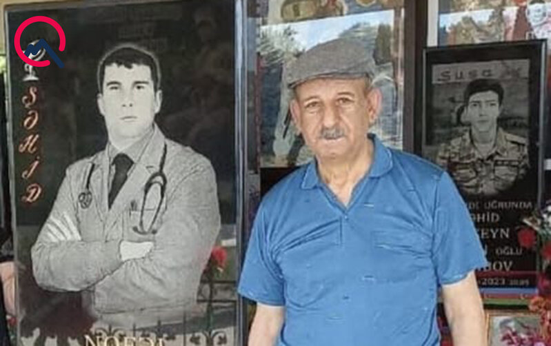 Şəhid atası vəfat etdi - Fotolar