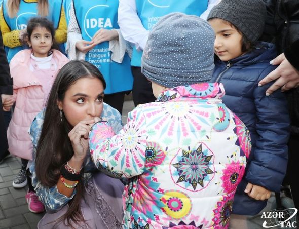 Leyla Əliyevanın təşəbbüsü ilə daha bir həyət abadlaşdırıldı - FOTO
