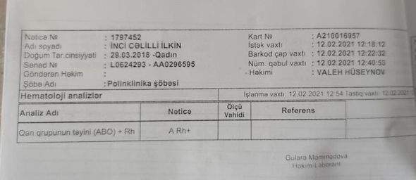 Üç yaşlı İncinin təcili olaraq yardıma ehtiyacı var - FOTO