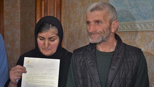 Hulusi Akar azərbaycanlı şəhidin ailəsinə məktub göndərdi - FOTO
