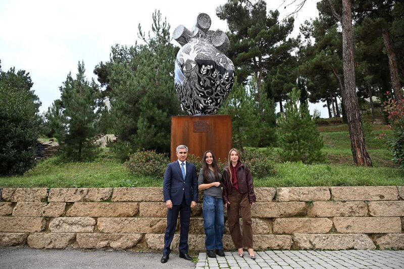 Leyla Əliyeva Şamaxıda 