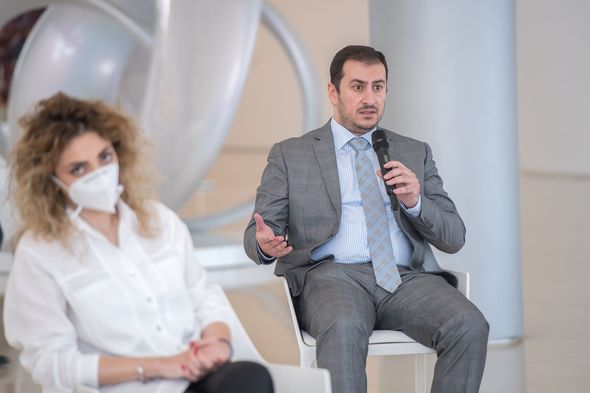 Prezidentin köməkçisi Anar Ələkbərov media nümayəndələri ilə görüşdü - FOTO