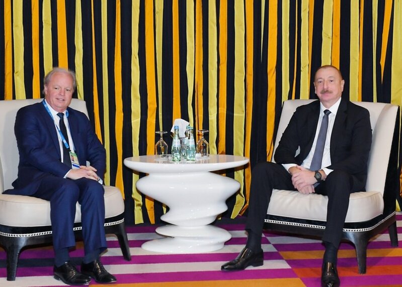 İlham Əliyev Dünya Bankının baş idarəedici direktoru ilə görüşdü - FOTOLAR