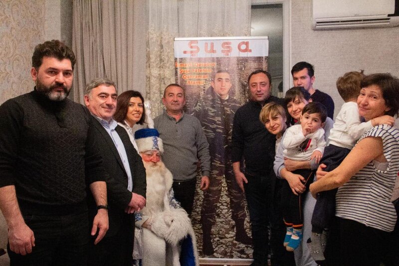AY Partiya rəhbərliyi şəhid ailələrini ziyarət etdi - FOTOLAR