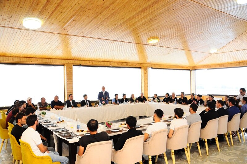 İki İcra Hakimiyyətinin birgə sosial layihəsi - FOTOLAR