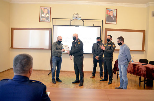Ali Hərbi Məktəbin kursantları üçün seminar keçirilib - FOTO