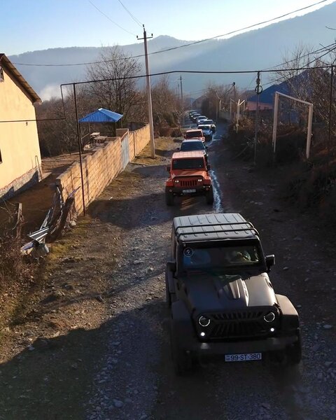 Bakıdan İsmayıllıya Jeep Turu - FOTOLAR