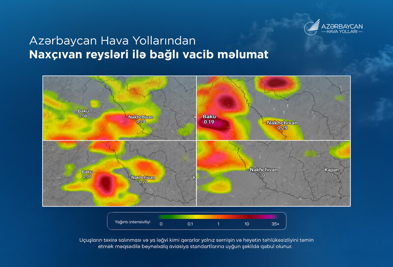 AZAL bəzi reysləri təxirə saldı – Sərnişinlərə xəbərdarlıq
