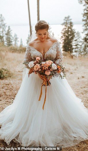 89 kq arıqlayıb xəyalındakı gəlinliyə qovuşdu - FOTO