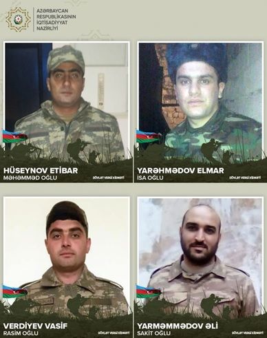 Vətən müharibəsində göstərdikləri şücaətə görə təltif olunan İqtisadiyyat Nazirliyinin əməkdaşları - FOTO