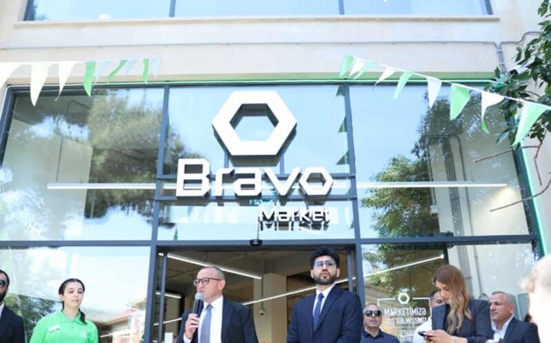 BRAVO Supermarketlər Şəbəkəsi' İsmayıl Hidayətzadə küçəsində yeni mağazasını açdı