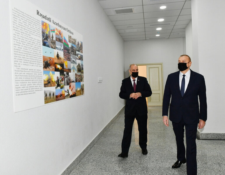 Prezident AZƏRTAC-ın yeni binası ilə tanış oldu - FOTOLAR