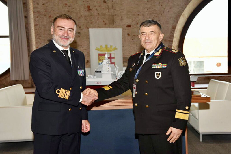 Azərbaycanla İtaliya arasında hərbi əməkdaşlıq müzakirə olundu - FOTO